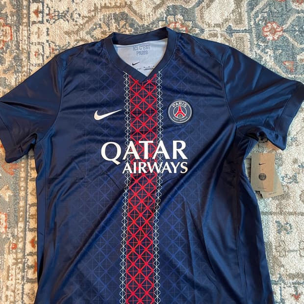 나이키 파리 생제르맹 2025/26 스타디움 홈 져지(새제품. XL 11