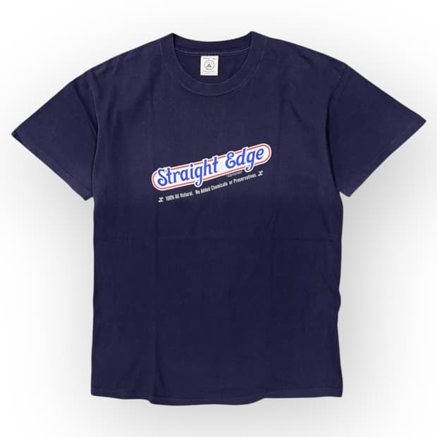 XL)90's Straight Edge 티셔츠