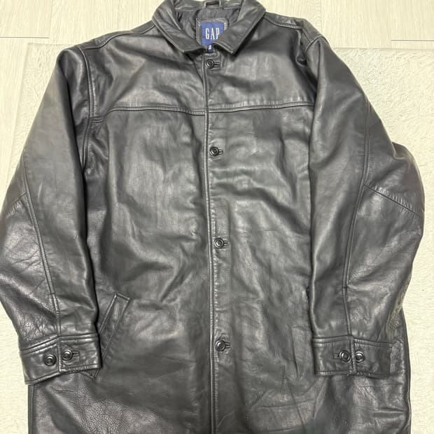 (XXL)gap 올드갭 레더 카코트 코트