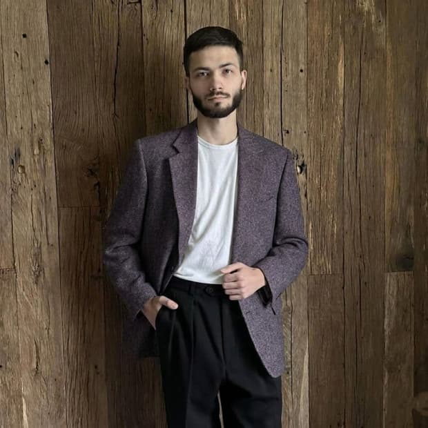 브리오니 Brioni 100% 캐시미어 블레이저 자켓
