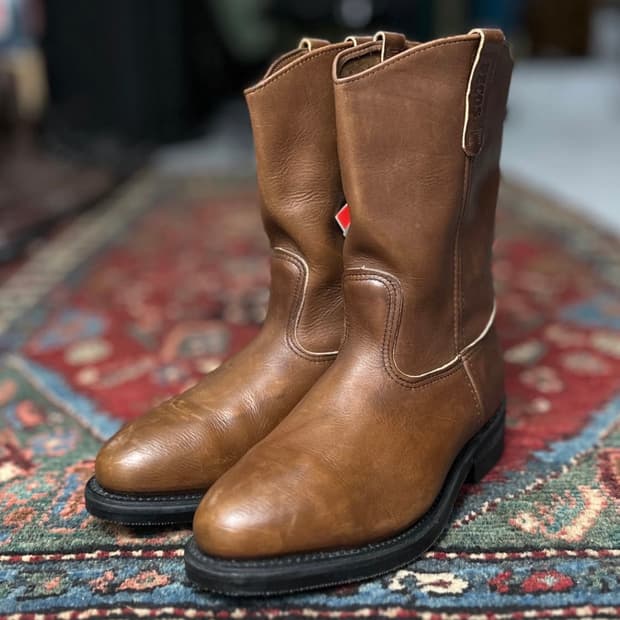 90‘s OG USA 레드읭 페코스 웨스턴 카우보이 부츠