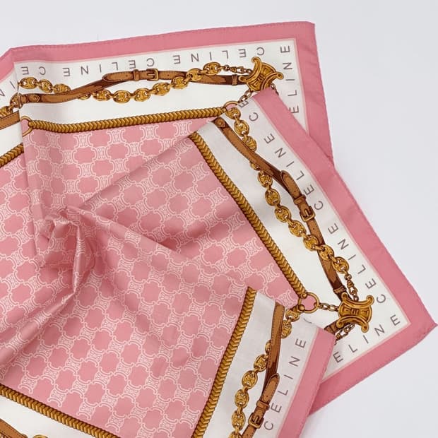 (새상품) celine / 셀린느 쁘띠스카프 손수건