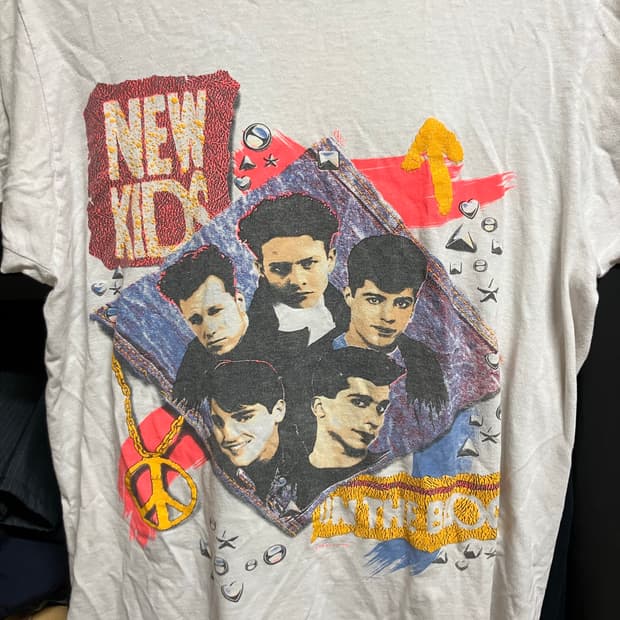 90‘s  New kid on the block band tees