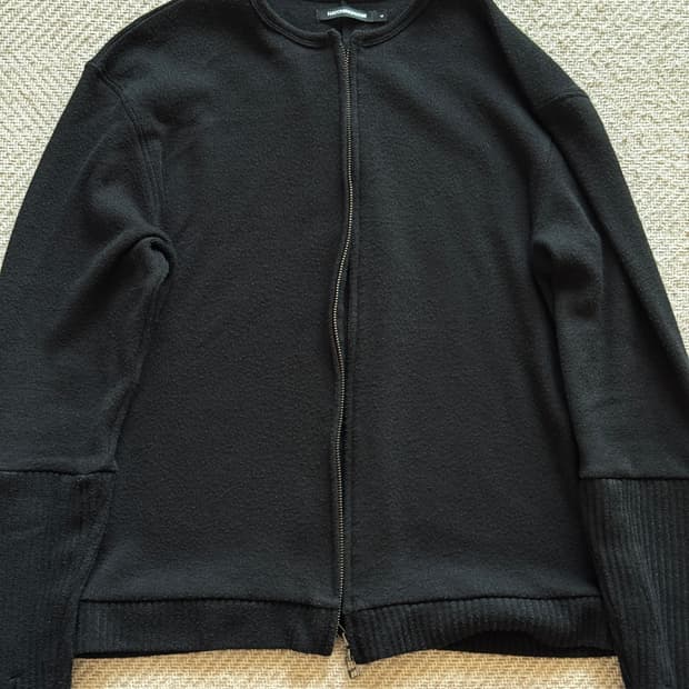 (4) 해칭룸 레이어 가디건 애쉬블랙 초판