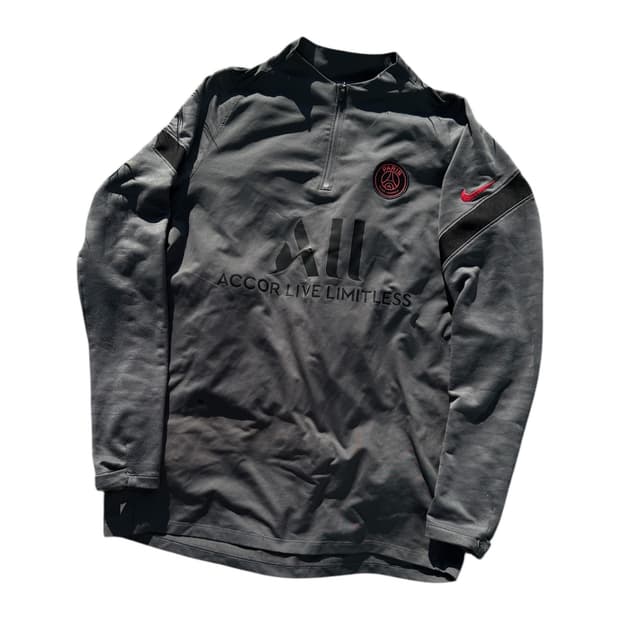Nike 나이키 파리 생제르맹 반집업 트레이닝 탑
