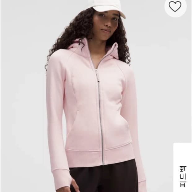 (공홈 품절) 스쿠바 풀집 후디 6 핑크 오간자 pink organza