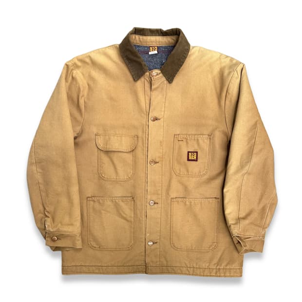 80s BIGBEN 데님 초어 자켓 XL