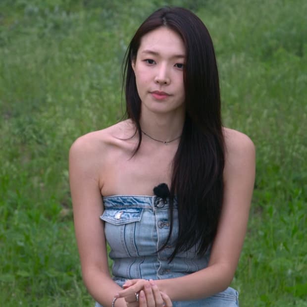 자라 TRF 데님 탑 솔로지옥 최미나수 옷