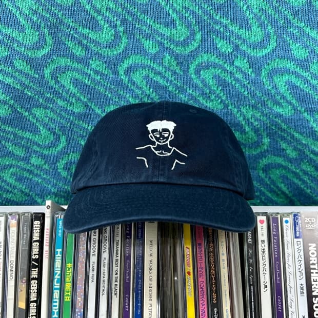 보이 위드 호프 대디캡 볼캡 네이비 thelittlemarch