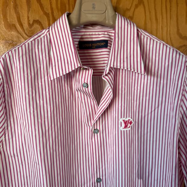 루이비통 2025 S/S 모노그램 스트라이프 셔츠