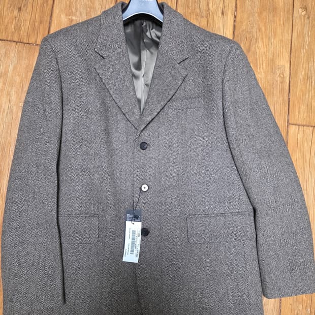 일꼬르소 레트로 테일러드 싱글 자켓 브라운 m