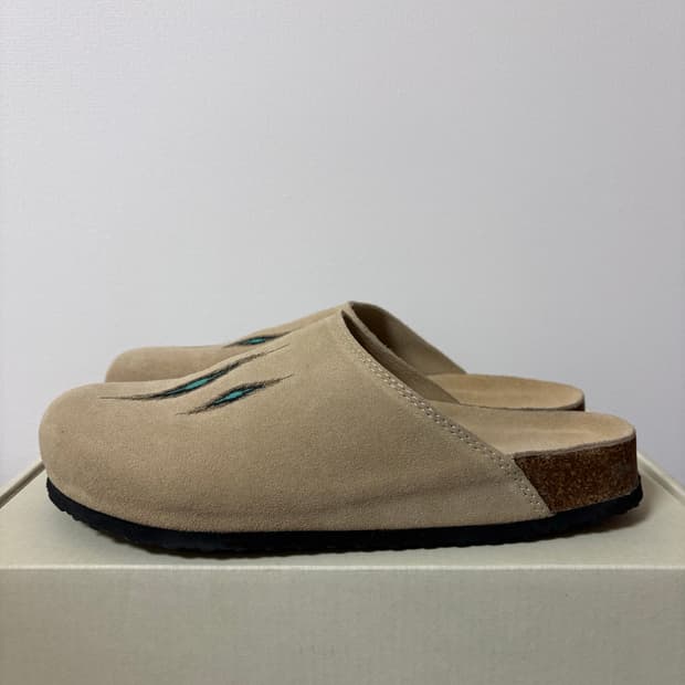 로맨틱무브 아콘 스웨이드 슬라이드