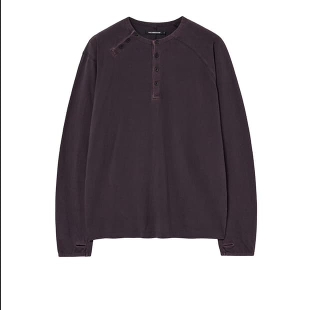 해칭룸 더블 헨리넥 롱슬리브 3