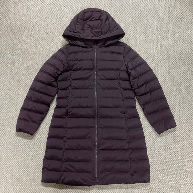 (100)K2 구스 경량 롱패딩