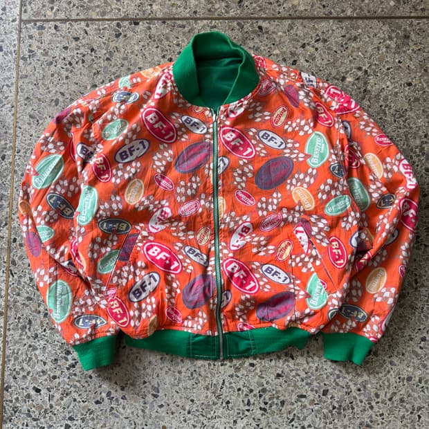 [L] Benetton 베네통 포뮬러 양면 자켓