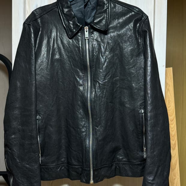 빌리언즈 싱글 레더 자켓