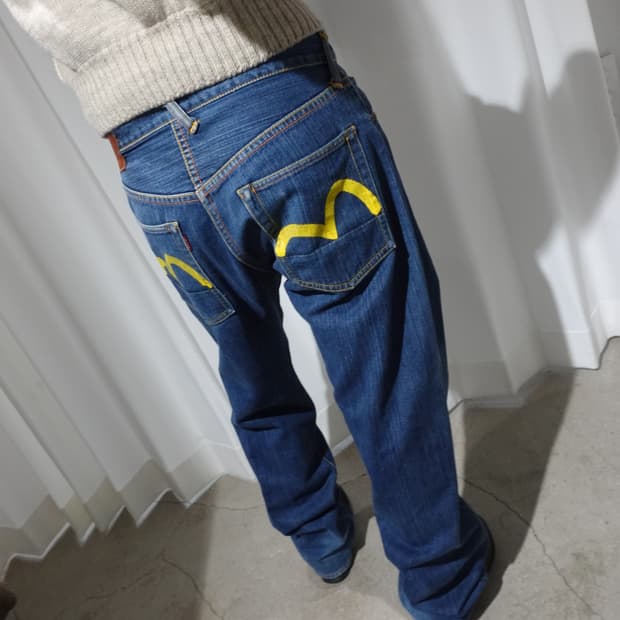 EVISU denim pants 