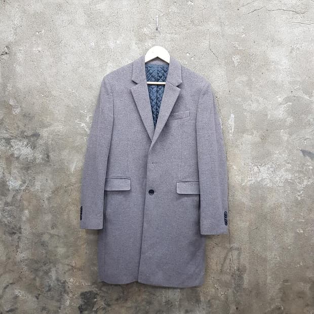 킨록  엔더슨 네이비 클래식 코트 L 사이즈