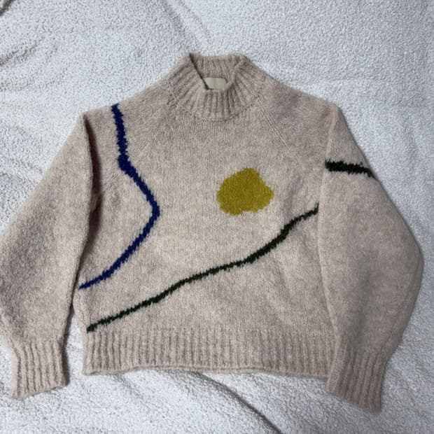 팔로마울 아리스 aries 니트 에크루