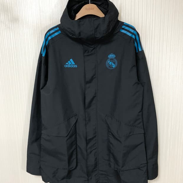 아디다스 17-18 레알마드리드 EU 올웨더자켓 105