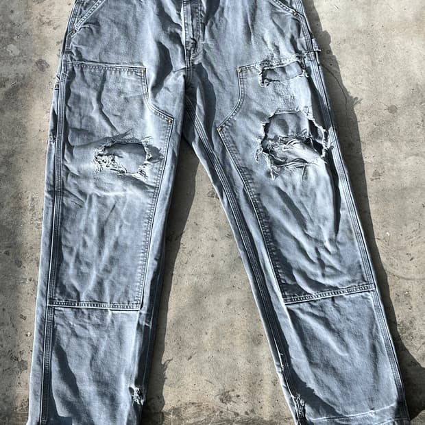 Carhartt 더블니 카펜더 팬츠