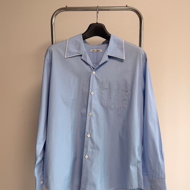 아워레가시 오픈카라 셔츠