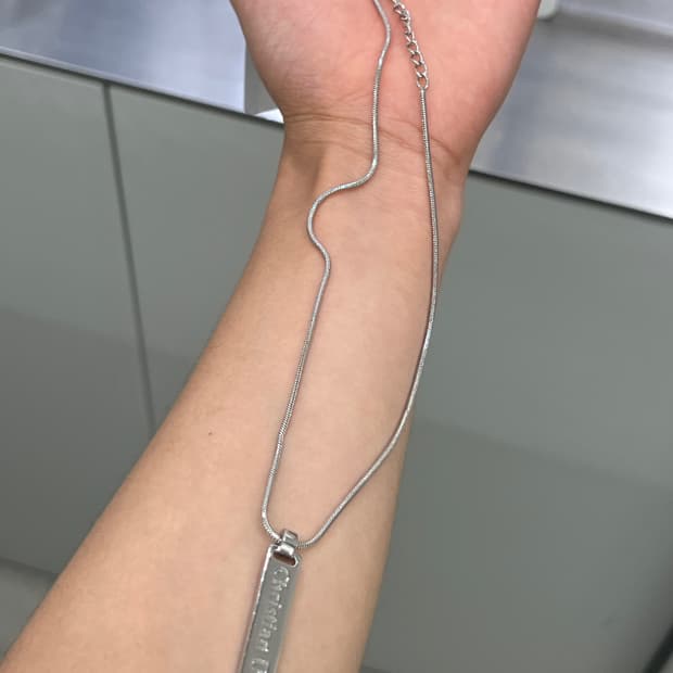 디올 바 목걸이