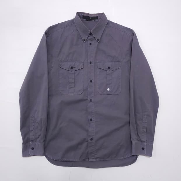 스톤아일랜드 피그먼트 멀티포켓 셔츠