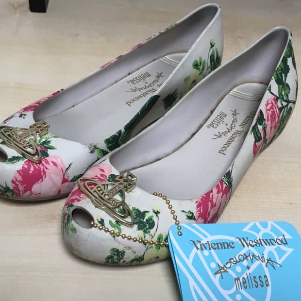 비비안웨스트우드 멜리사 플로럴 젤리슈즈