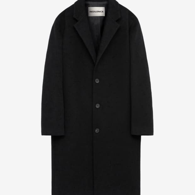 인사일런스 솔리스트 캐시미어 코트