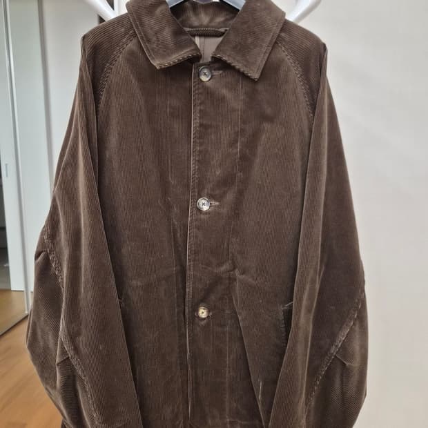 실라주 sillage Manteau coat 코듀로이 프리사이즈