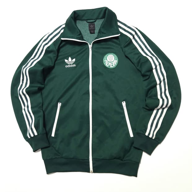 아디다스 08-09 파우메이라스 트랙탑 져지 자켓 딥그린