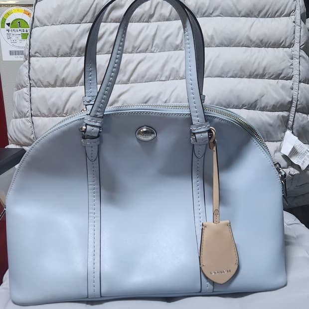 코치 페이튼 레더 코레 돔 사첼 백