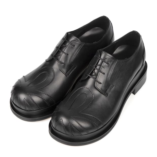 쏘유레슈어 써저리 SS001 블랙 더비슈즈 270