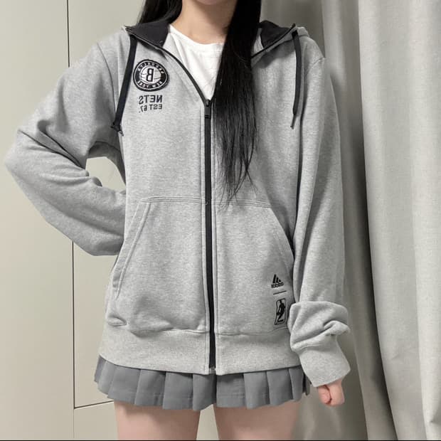 아디다스 후드집업
