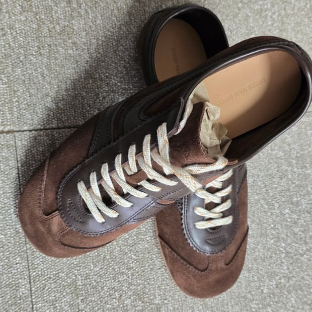 DRIES VAN NOTEN 드리스반노텐 스웨이드 스니커즈 41 