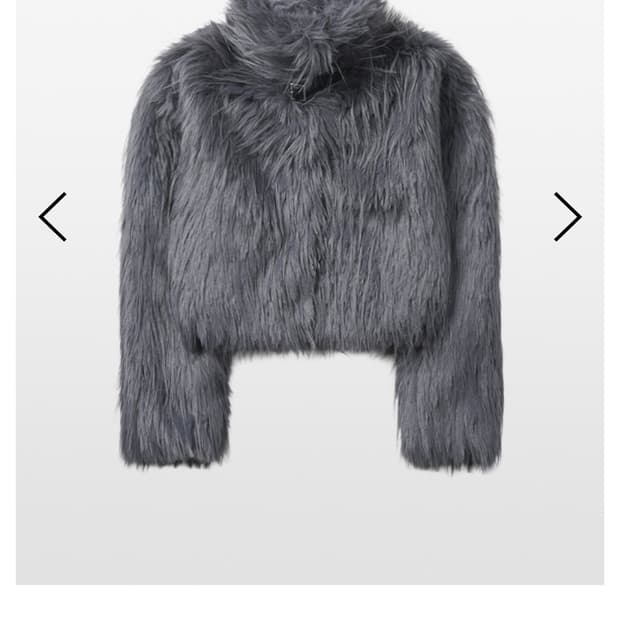 킴서울퍼자켓 블루차콜