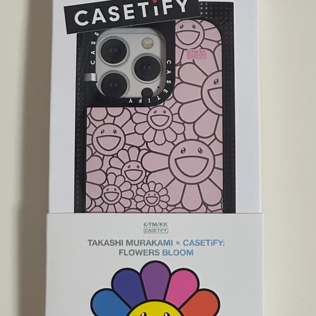 새상품) 아이폰14프로 케이스티파이 무라카미 타카시 한정 콜라보