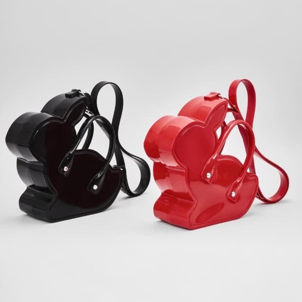 꼼데가르송 CDG걸 X 멜리사 래빗 뉴백 레드