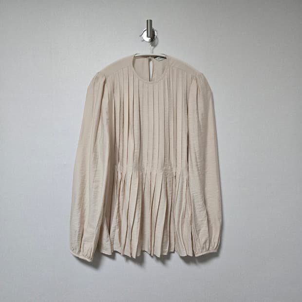 텐먼스 X 잉크 베이지 블라우스 / 여성 블라우스/ 여자 블라우스 