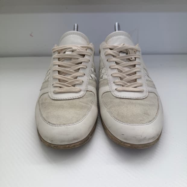 정품) 보테가베네타 버터플라이 인트레치아토 스니커즈 42.5