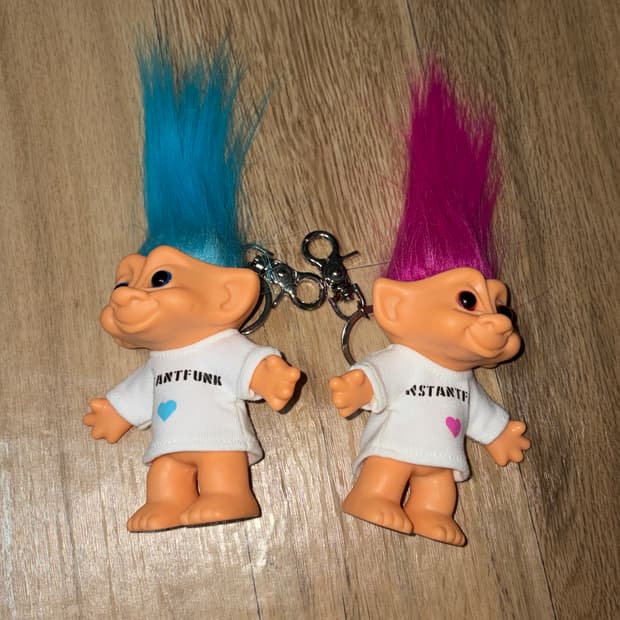 인스턴트펑크X트롤 키링