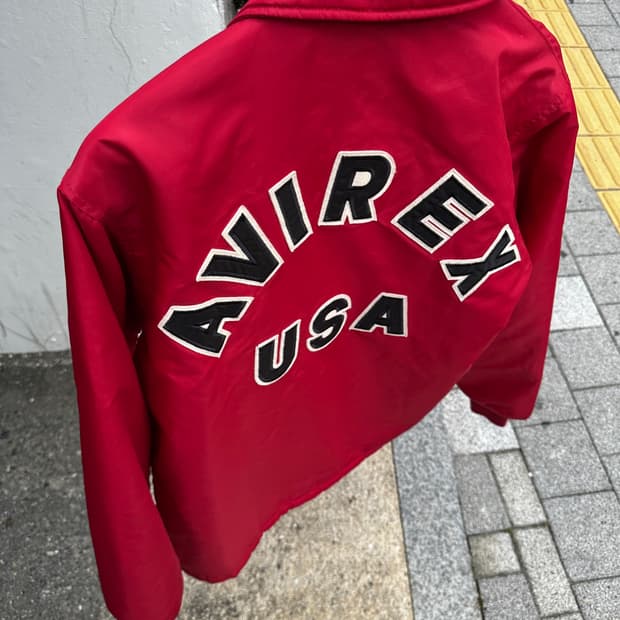 AVIREX USA PADDED COACH JACKET