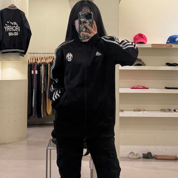 아디다스 유벤투스 3S 트랙탑 자켓 U1628