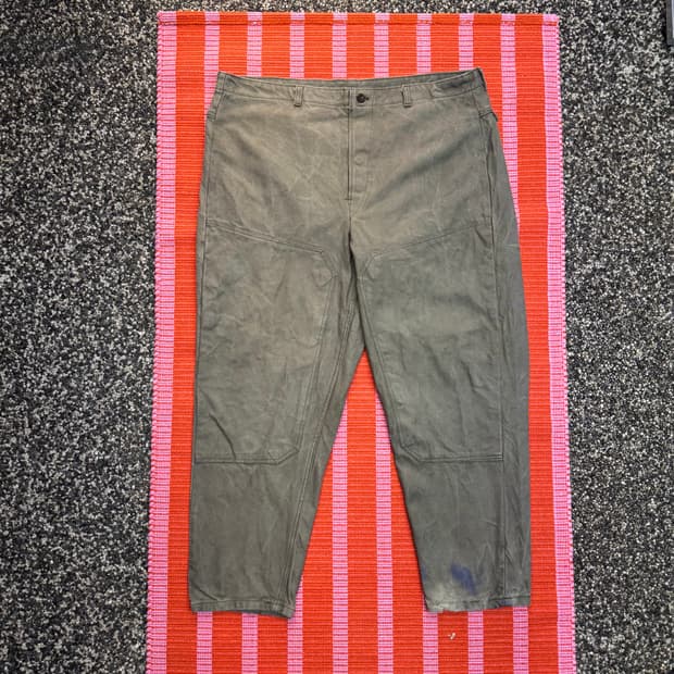 80s 오타반 트레본 체코군 더블니 팬츠 (42)