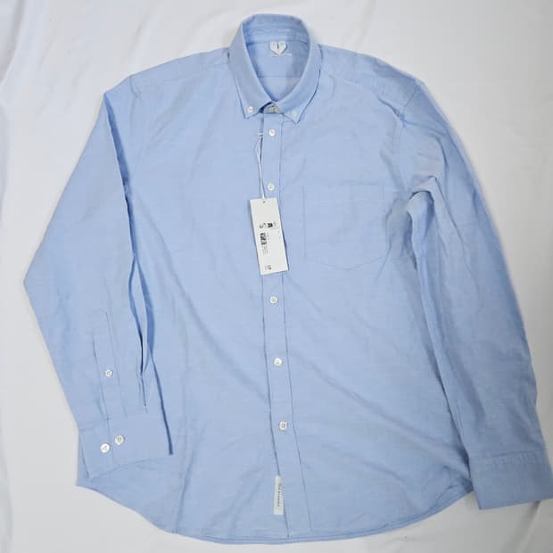 아르켓 ARKET 시그니처 옥스포드 셔츠 린넨 레귤러핏 50 (새상품)