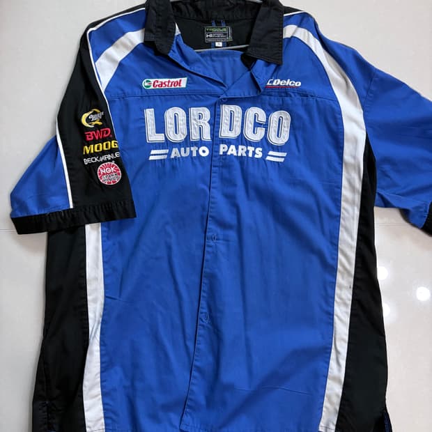 빈티지 레이싱 반팔셔츠