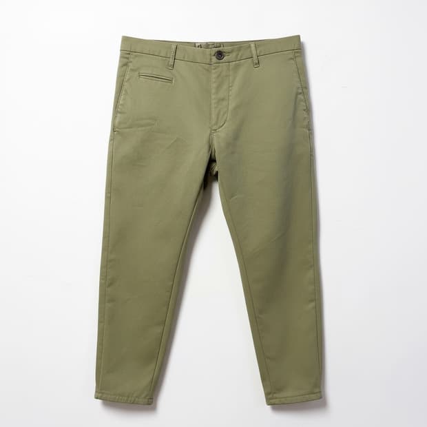 INCOTEX 인코텍스 카키 코튼팬츠 32