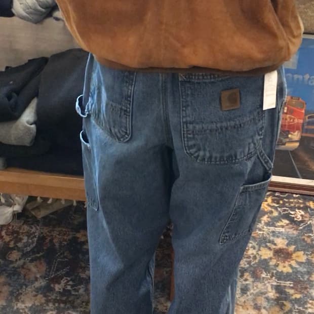 칼하트 데님 싱글니