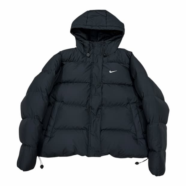 나이키 우먼 NSW 메트로 써마핏 루즈 다운 패딩 자켓 블랙 M